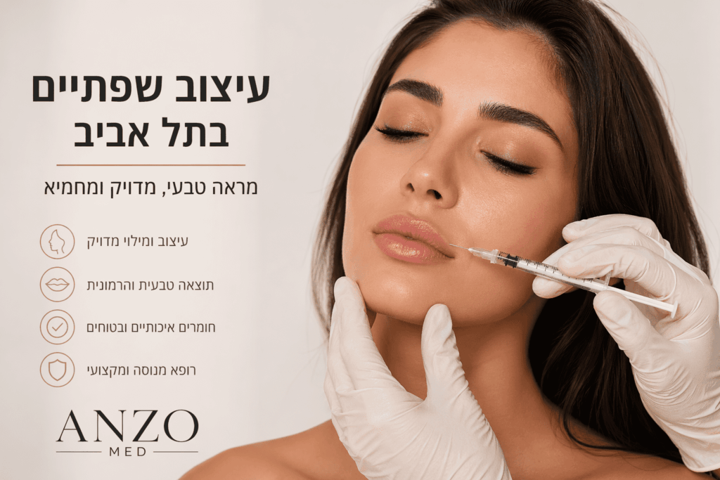 מחפשים עיצוב שפתיים בתל אביב? הכירו את היתרונות של טיפול מדויק, למי הוא מתאים, איך נראה התהליך, ומה חשוב לבדוק לפני שבוחרים קליניקה.